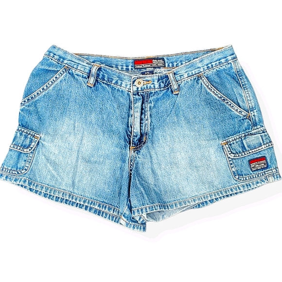 Aeropostostale 9 / 10 Jean Shorts Cargo - Picture 1 of 12